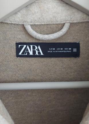 Куртка сорочка оверсайз zara10 фото