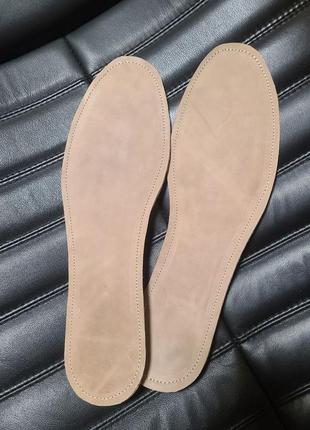 Кожаные стельки для обуви (натуральная кожа) двухслойная. все размеры от 36 по 49