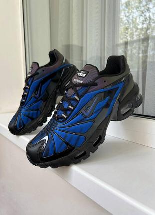 Мужские кроссовки nike air max tailwind 5 skepta dark blue1 фото