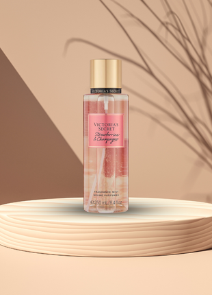 Парфумований спрей victoria's secret. strawberries and champagne