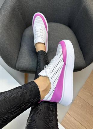 Кеди жіночі шкіряні