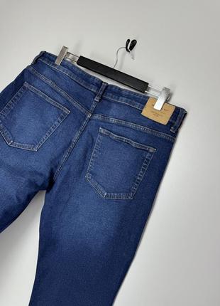 C&a  стрейчеві темно-сині джинси5 фото
