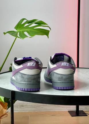 Кроссовки nike sb dunk low purple pigeon9 фото