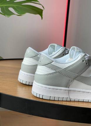 Кросівки nike dunk low retro grey fog6 фото