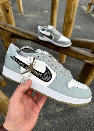 Кроссовки nike air jordan x dior4 фото