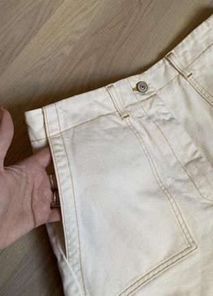 Шорты. женские бермуды короткие джинсовые оригинал светлые шорты короткие плотные италия- l7 фото