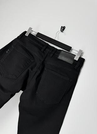 C&amp;a базовые черные джинсы. slim fit.5 фото