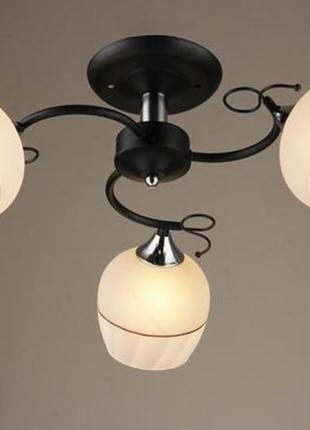 Люстра потолочная sunlight черная n3314/3