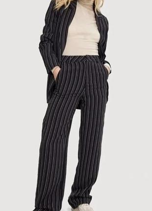 Брюки брюки брюки прямые в полоску loavies