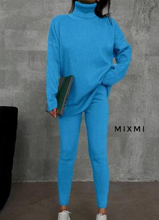 Костюм утеплений рубчик з начосом кольори: моко, чорний, беж, сірий, бутилка, хакі, блакитний