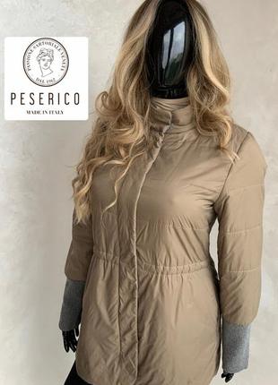 Peserico італійські люксовий пуховик утеплена куртка преміум сегменту
