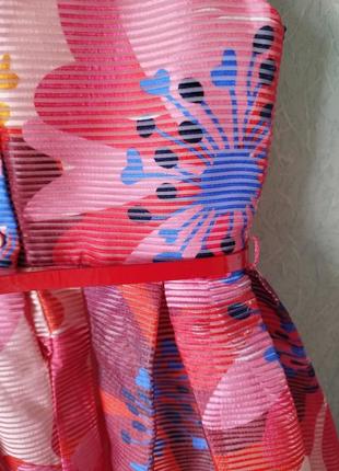 Сукня з великими квітами3 фото