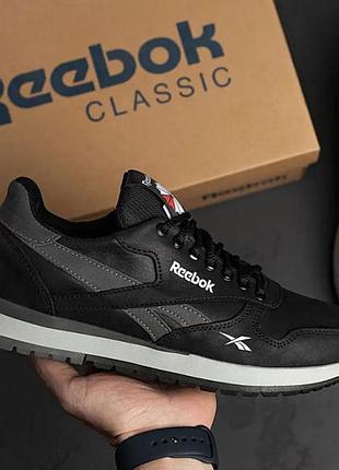 Чоловічі шкіряні кросівки reebok