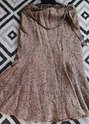 Юбка осень длинная mark & spencer рр 12 (40)евро