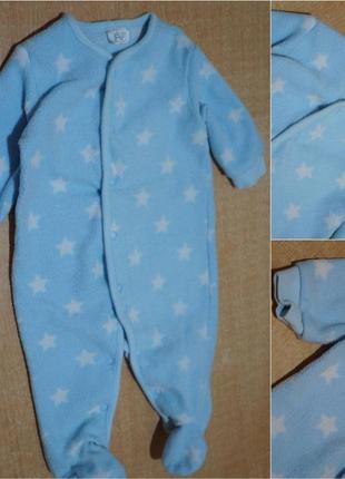 F&amp;f человечек флисовый 3-6 мес флисовый человек