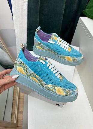 Кеди жіночі шкіряні