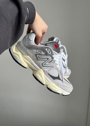 Кросівки new balance 9060 rain cloud grey1 фото