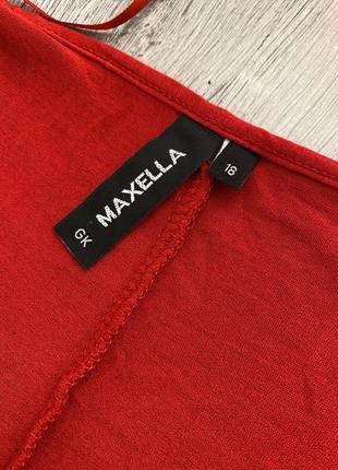 Асиметрична трикотажна сукня туніка maxella, xxxl 54р3 фото