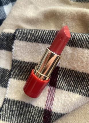 Помада для губ clarins 732 joli rouge satin lipstick     grenadine