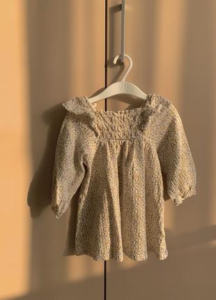 Платье детское zara 86 г