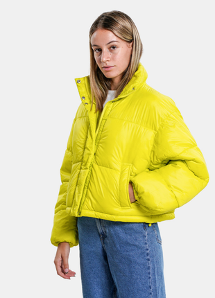 Куртка zara women`s puffer jacket