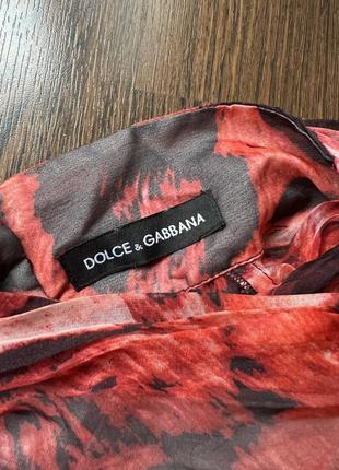 Шовкова блузка dolce gabbana6 фото