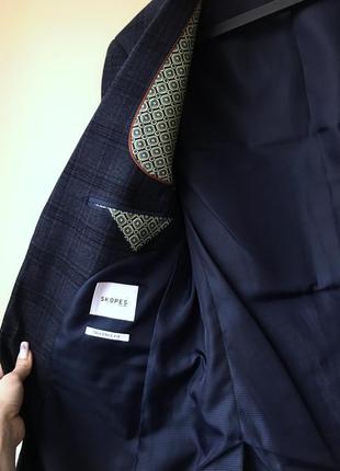 Фирменный классический, деловой пиджак мужской (возможен обмен)6 фото
