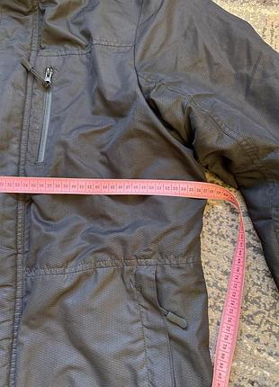 Куртка чорна розмір м унісекс з капюшоном