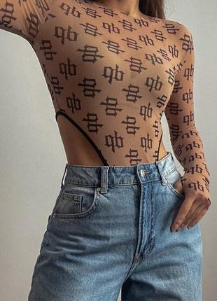 Боди сетка2 фото