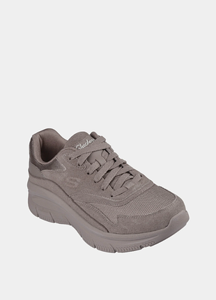 Жіночі кросівки skechers/ жіночі кросівки сіро-коричневого кольору скечерс2 фото