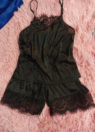 Новая женская пижамка комплект xs-s!нш59