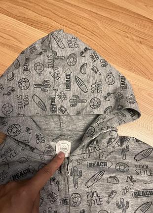 Худи кофта на замке свитшот h&amp;m george next 4