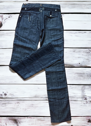 Женские джинсы классика с вельветовыми вставками2 фото