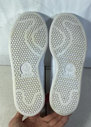 Adidas stan smith шкіряні жіночі кросівки 37 р 23,5 см оригінал6 фото