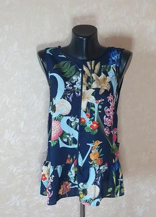 Блуза легка комбінована