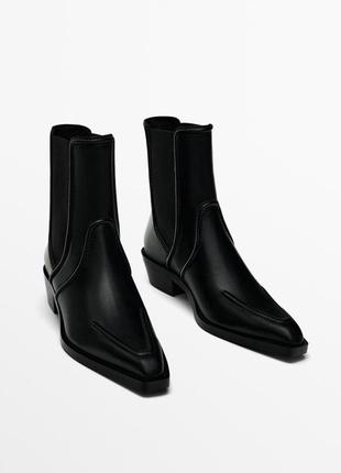 Massimo dutti chelsea boots best sale