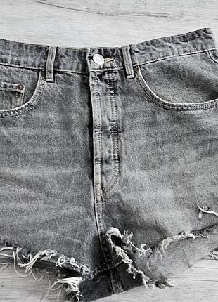 Шорты джинсовые мом zara