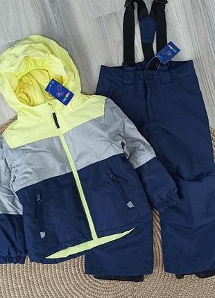 Термокомбінезон роздільний мембранний (3000мм) лижний lupilu 98/104