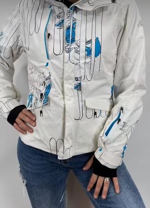 Оригінальна вітро/водостійка лижна куртка фінського бренду halti