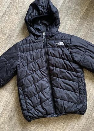 The north face куртка двустороння на 10-12р