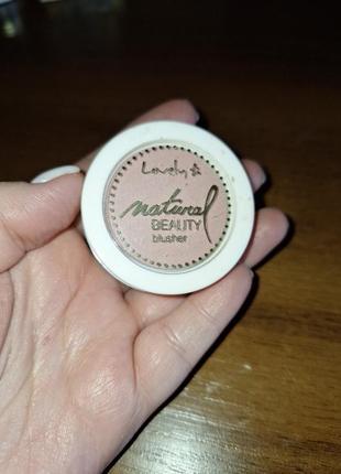 Lovely natural beauty blusher,06