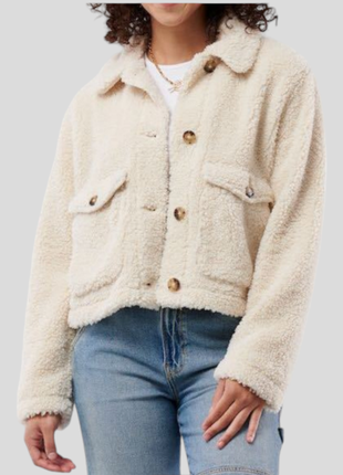 Куртка тедди hollister