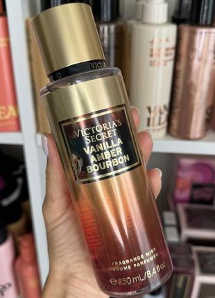 Міст спрей для тіла vanilla amber bourbon victoria’s secret