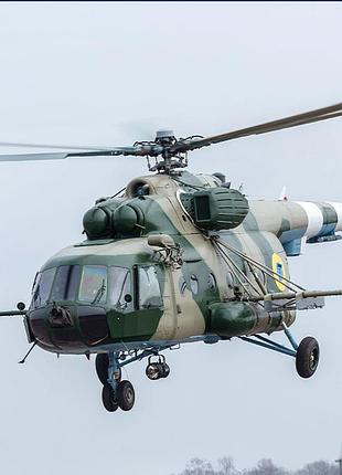 Плакат ми-8 вертолёт, 84х60 см 3