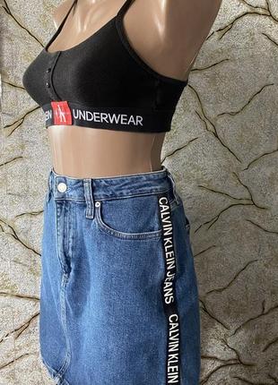 Джинсова спідниця calvin klein 6