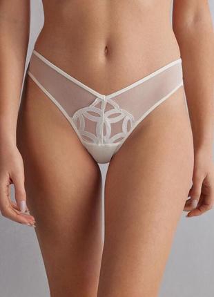 Трусики бразильяно в стиле 80-х crafted elegance от intimissimi