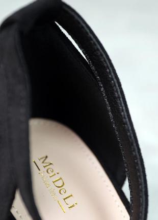 Туфлі жіночі класичні 588354 чорні7 фото