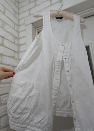 Блузка льон