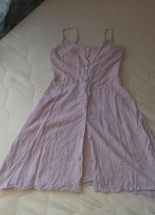 Платье на пуговицах летний распродаж