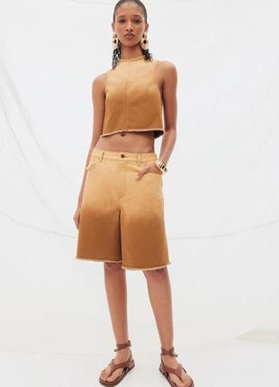 Хлопковый топ h&m original new collection топ из щикима3 фото